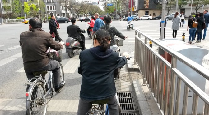 Mit dem Fahrrad durch Peking