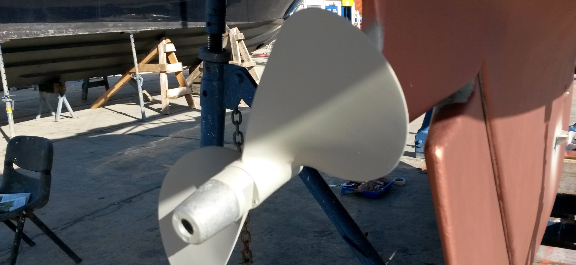 Kroatien 2015 (13) propeller schraube antifouling